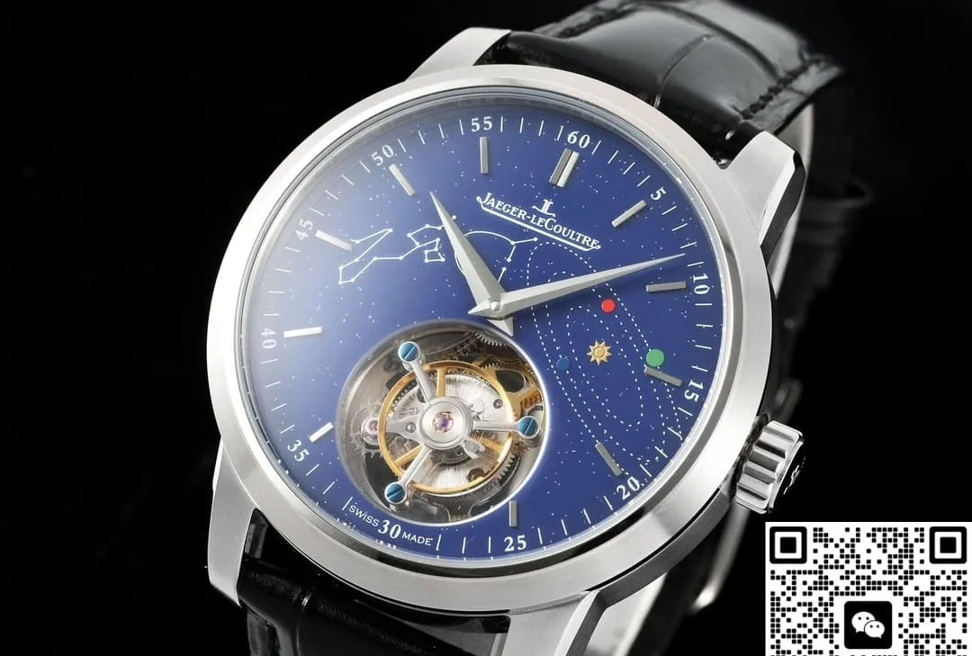 RMS Factory Jaeger LeCoultre Master Control 16634E1 Tourbillon 1:1 Best Edition Replica Watch
