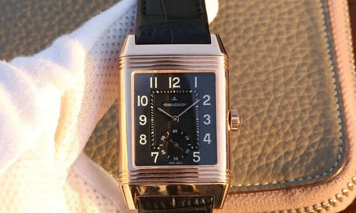 Jaeger LeCoultre Reverso Q3732470 1:1 Best Edition Replica Watch Black Dial