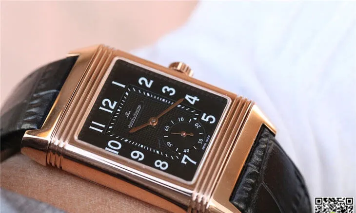 Jaeger LeCoultre Reverso Q3732470 1:1 Best Edition Replica Watch Black Dial