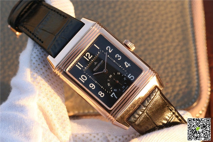 Jaeger LeCoultre Reverso Q3732470 1:1 Best Edition Replica Watch Black Dial