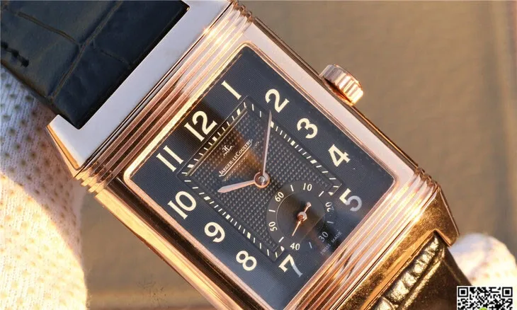 Jaeger LeCoultre Reverso Q3732470 1:1 Best Edition Replica Watch Black Dial