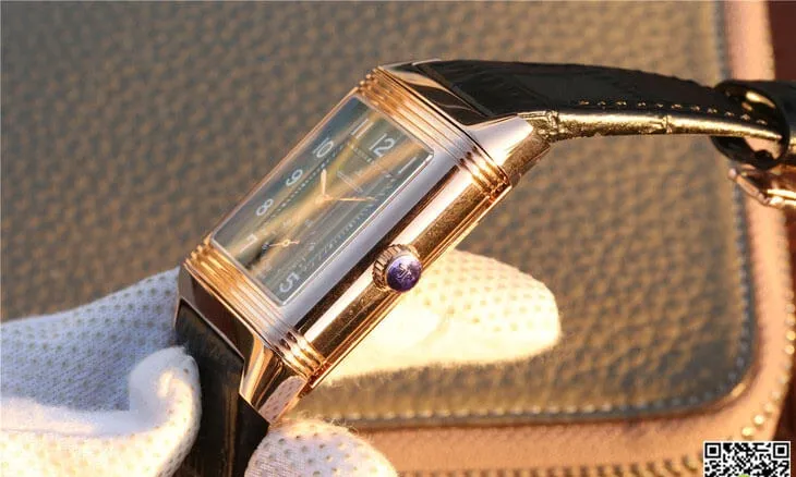 Jaeger LeCoultre Reverso Q3732470 1:1 Best Edition Replica Watch Black Dial