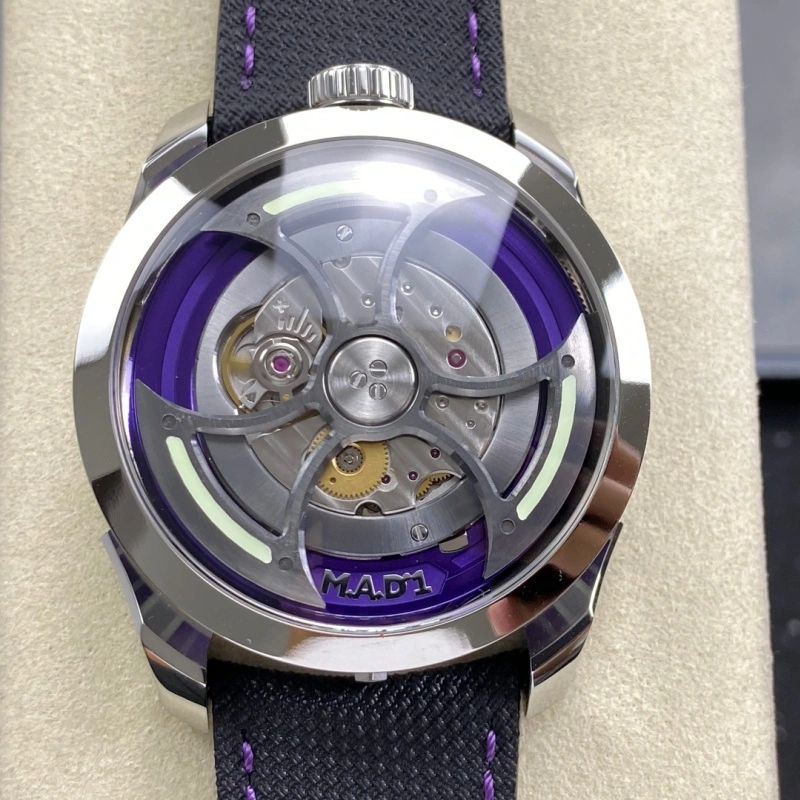 K1 Factory MB&F MAD1 Tourbillon Axe Purple 1:1 Best Edition Replica Watch