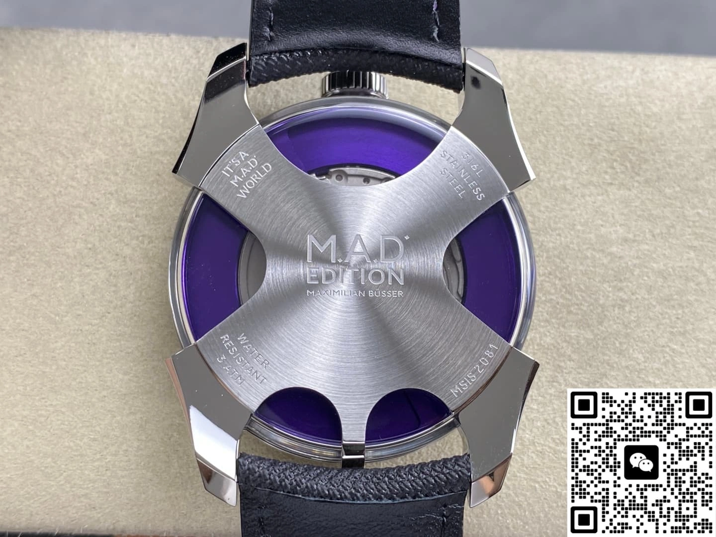 K1 Factory MB&F MAD1 Tourbillon Axe Purple 1:1 Best Edition Replica Watch