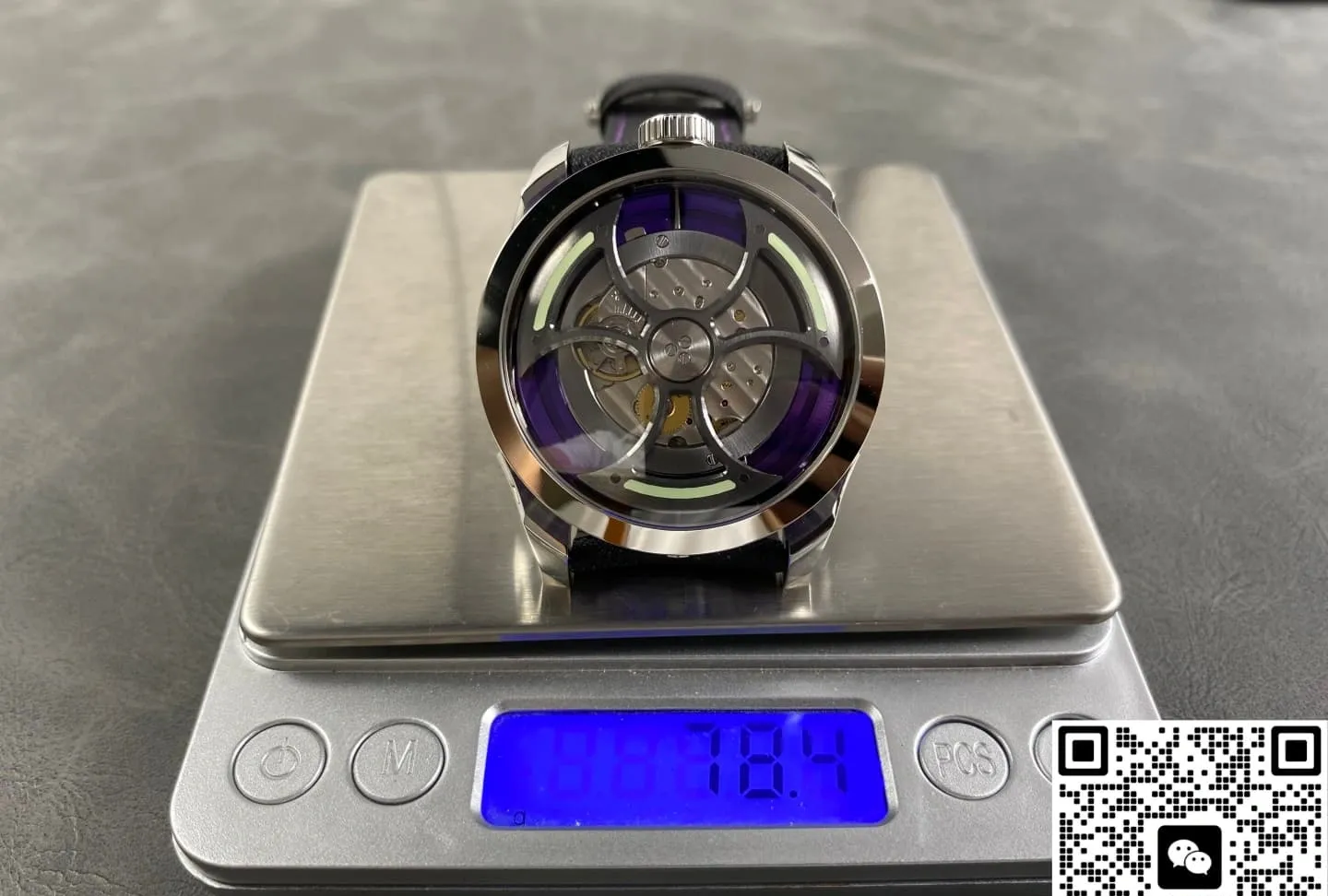 K1 Factory MB&F MAD1 Tourbillon Axe Purple 1:1 Best Edition Replica Watch