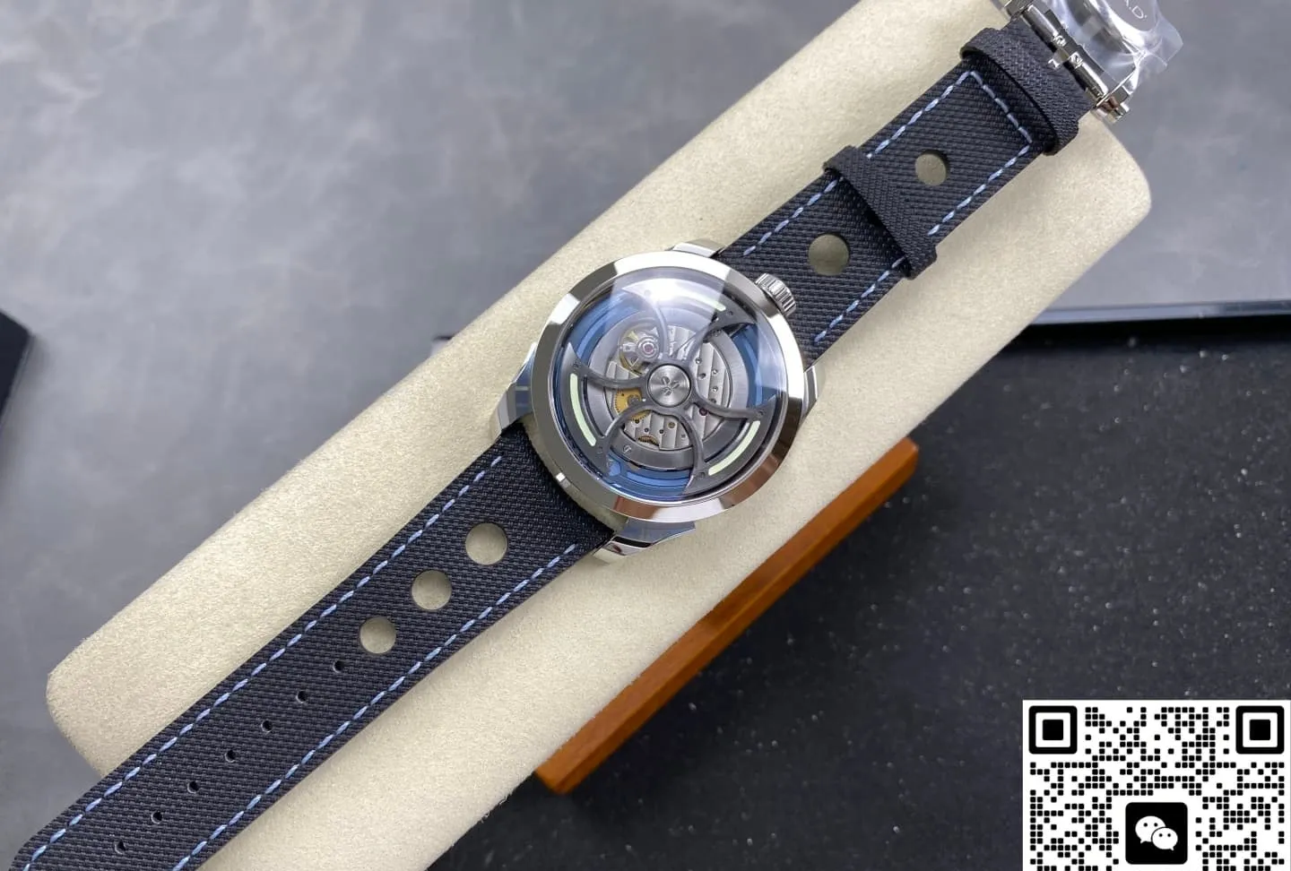 K1 Factory MB&F MAD1 Tourbillon Axe blue 1:1 Best Edition Replica Watch