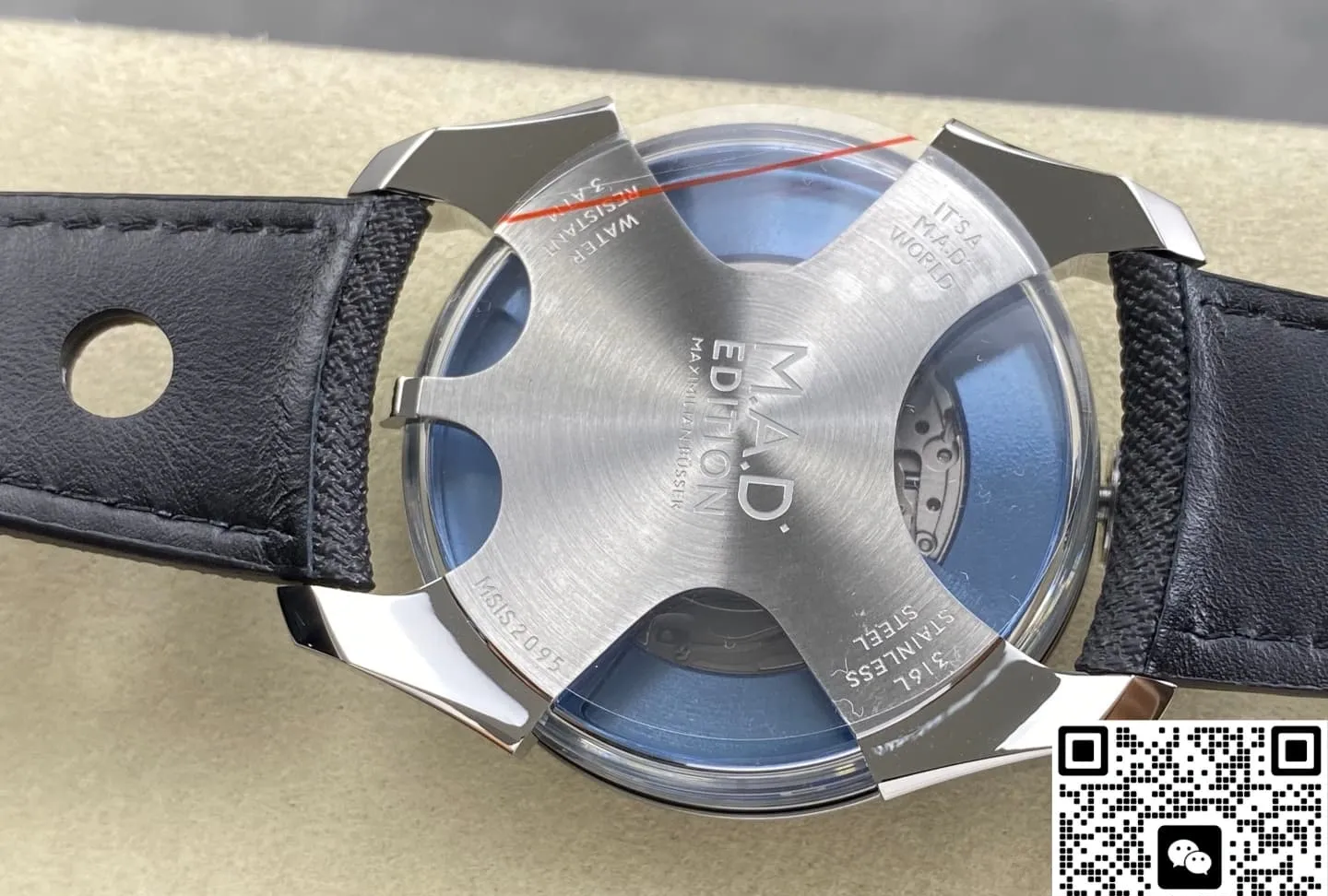 K1 Factory MB&F MAD1 Tourbillon Axe blue 1:1 Best Edition Replica Watch