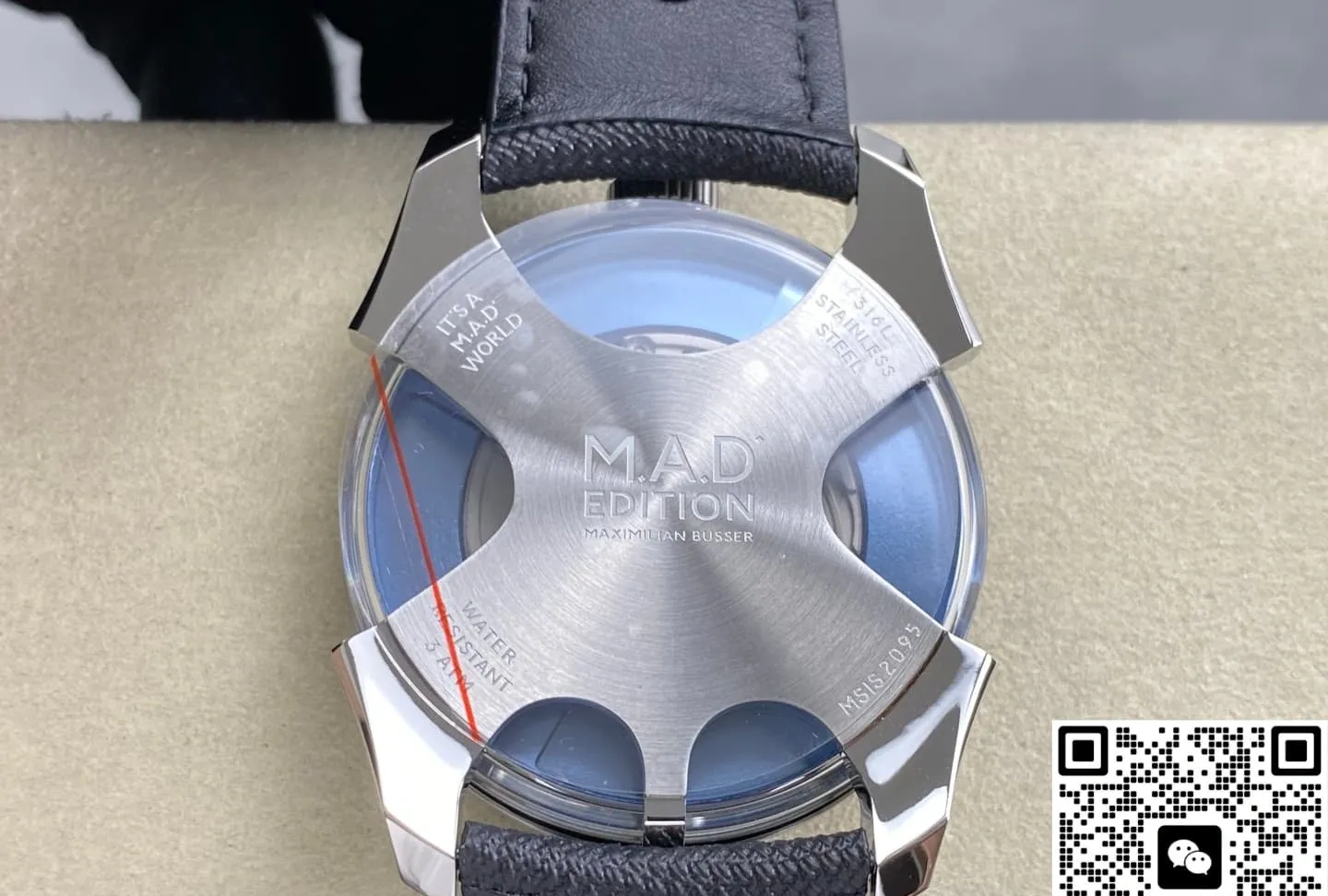 K1 Factory MB&F MAD1 Tourbillon Axe blue 1:1 Best Edition Replica Watch