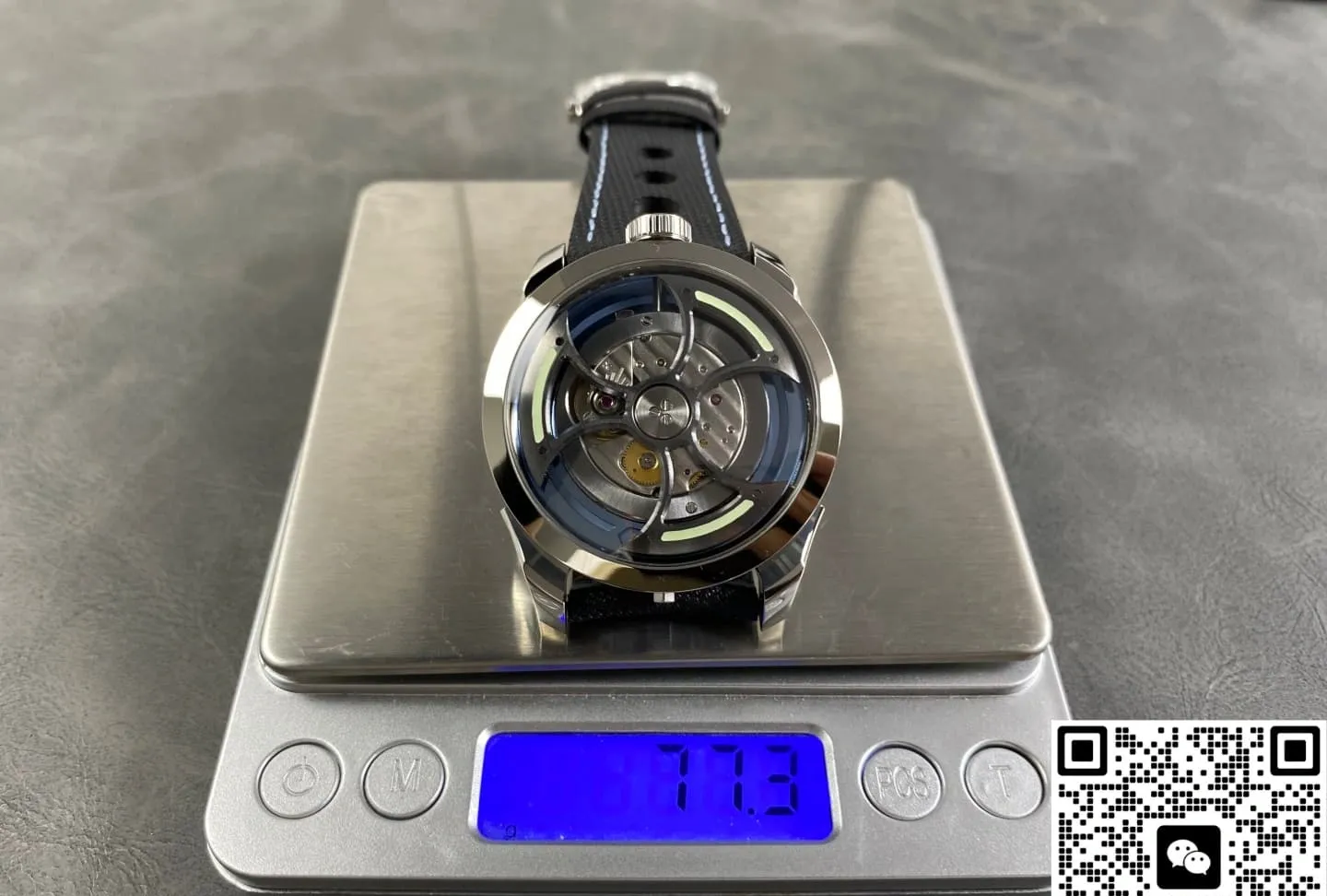 K1 Factory MB&F MAD1 Tourbillon Axe blue 1:1 Best Edition Replica Watch