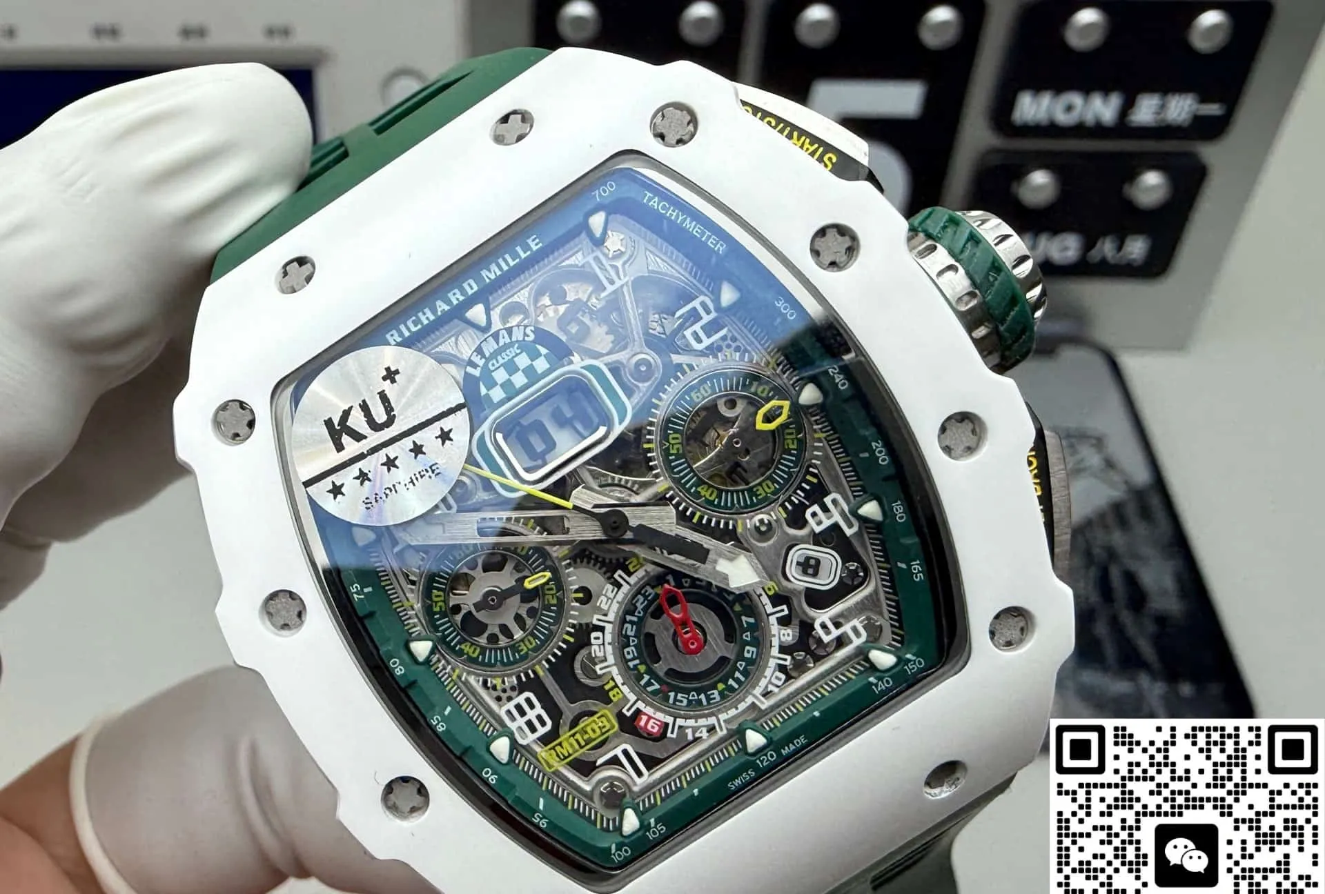 KU Factory Richard Mille RM11-03 Skeleton dial 1:1 Best Edition Replica Watch