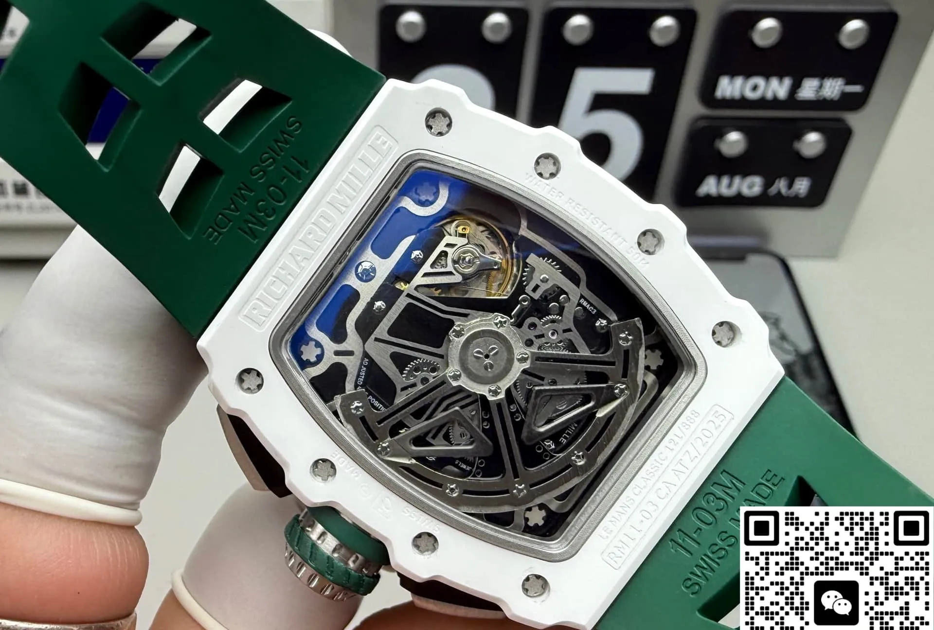 KU Factory Richard Mille RM11-03 Skeleton dial 1:1 Best Edition Replica Watch