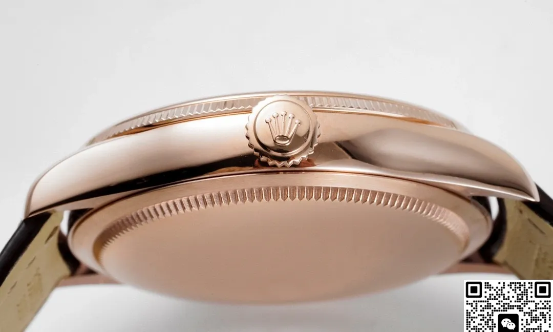 KZ Factory Rolex Cellini 50509 White Dial 1:1 Best Edition Replica Watch