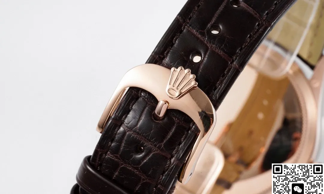 KZ Factory Rolex Cellini 50509 White Dial 1:1 Best Edition Replica Watch