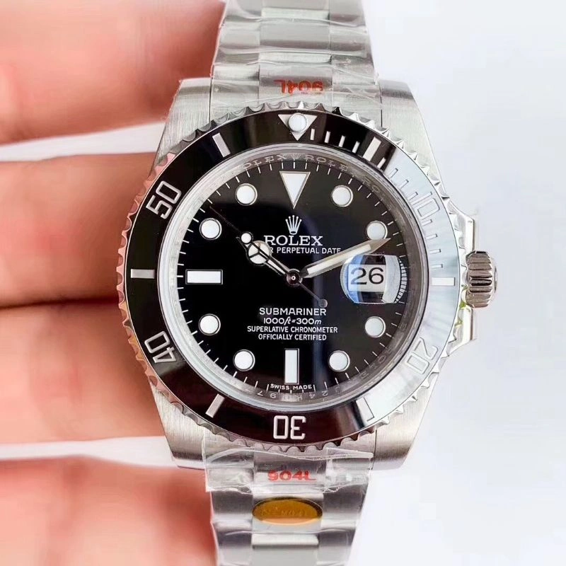 Rolex Submariner 116610LN-97200 Noob Factory V10 1:1 Best Edition Replica Watch Black Dial Swiss ETA3135