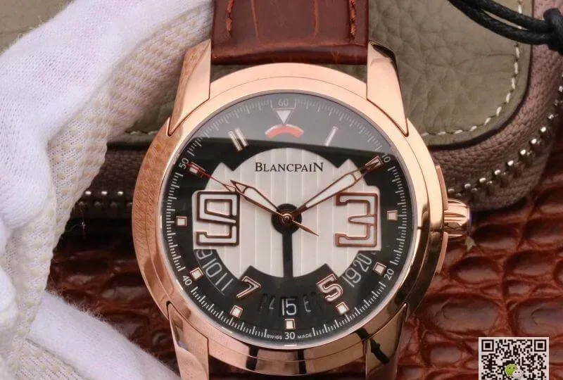 Blancpain L-EVOLUTION 8805-1134-53B 1:1 Best Edition Replica Watch Swiss ETA13R5 Black and White