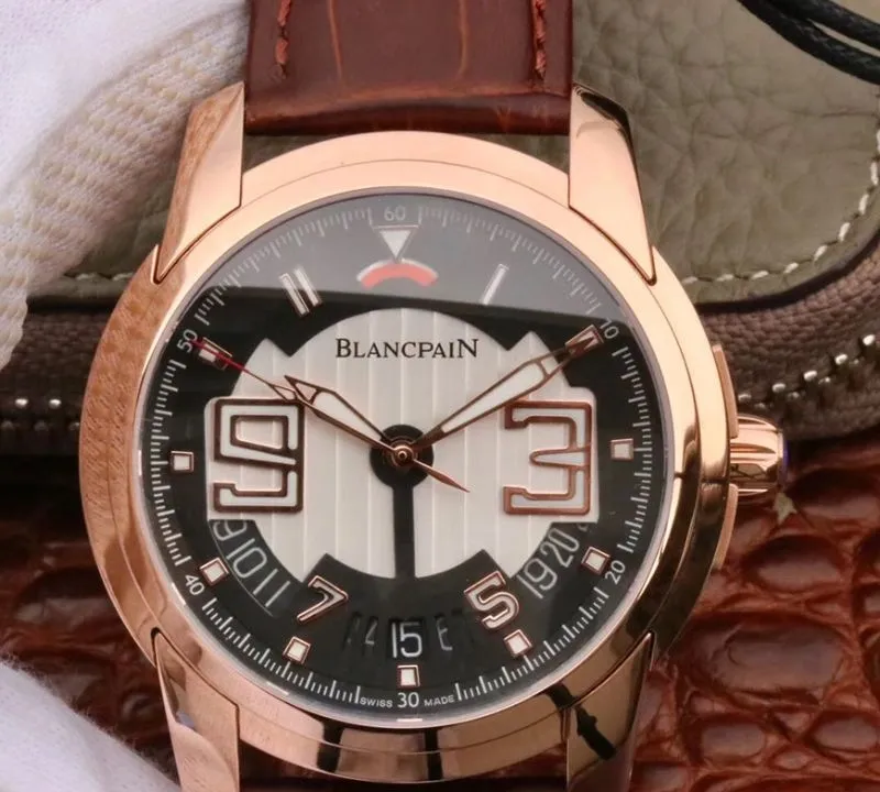 Blancpain L-EVOLUTION 8805-1134-53B 1:1 Best Edition Replica Watch Swiss ETA13R5 Black and White