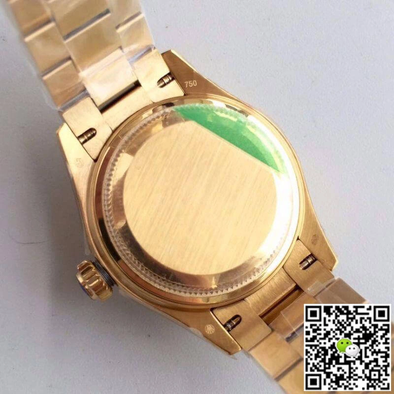 Rolex Lady Datejust 279138RBR 1:1 Best Edition Replica Watch Swiss ETA2824 Gold Wrapped