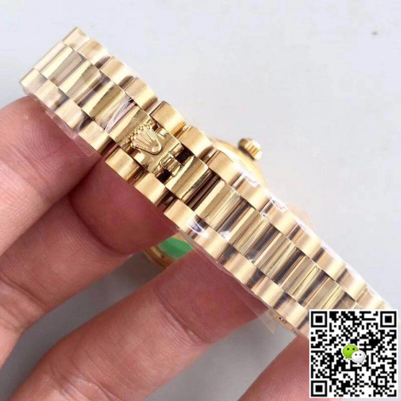Rolex Lady Datejust 279138RBR 1:1 Best Edition Replica Watch Swiss ETA2824 Gold Wrapped