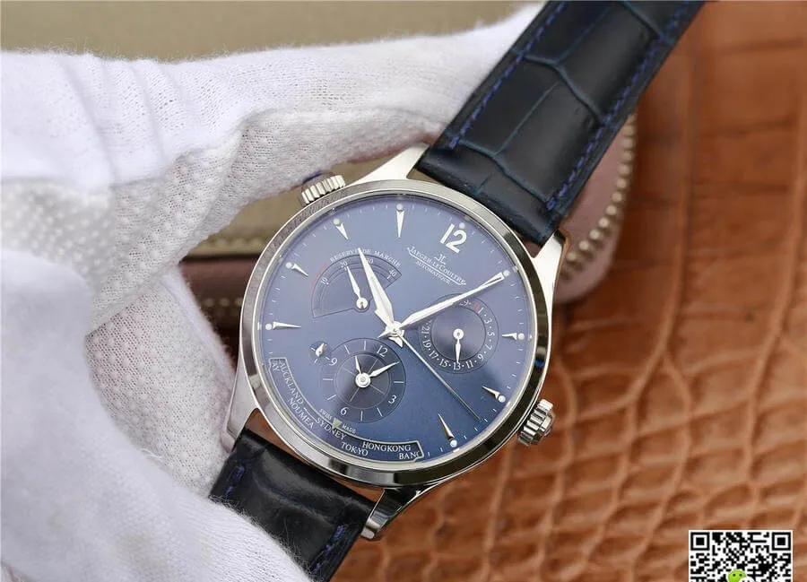 Jaeger-LeCoultre Master 1422521 TWA Factory 1:1 Best Edition Replica Watch Leather Strap