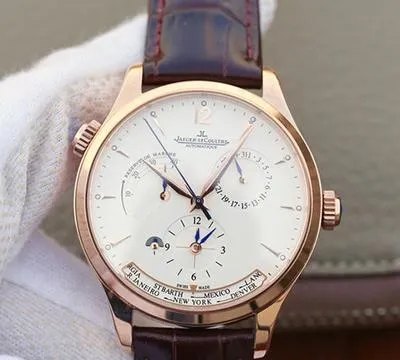 Jaeger-LeCoultre Master Geographic 1422521 1:1 Best Edition Replica Watch Swiss ETA939A 1