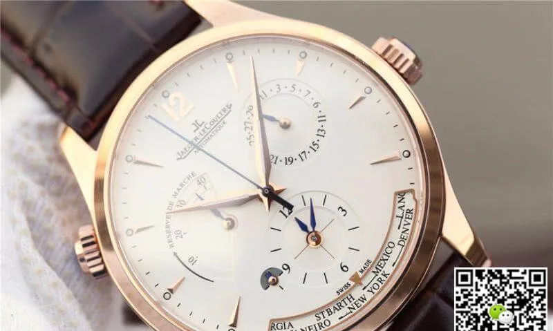 Jaeger-LeCoultre Master Geographic 1422521 1:1 Best Edition Replica Watch Swiss ETA939A 1