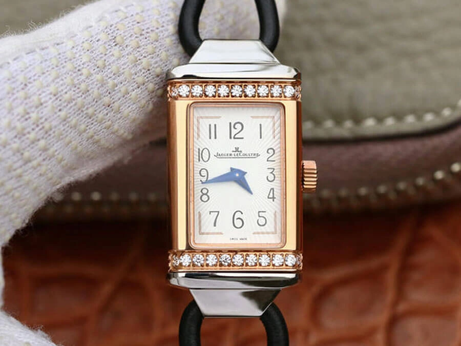 Jaeger LeCoultre Reverso 3264520 MG Factory 1:1 Best Edition Replica Watch Diamond Bezel