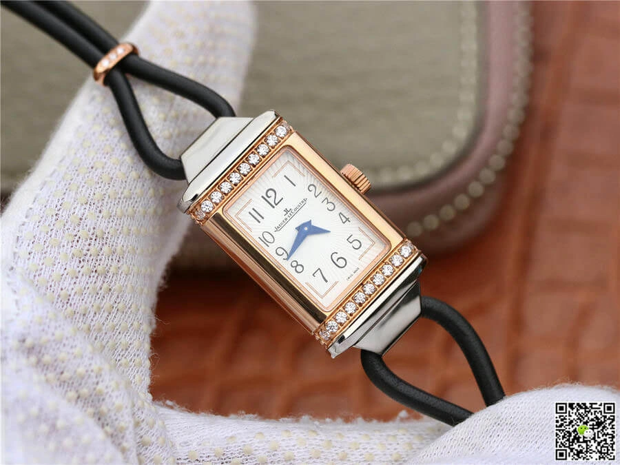 Jaeger LeCoultre Reverso 3264520 MG Factory 1:1 Best Edition Replica Watch Diamond Bezel