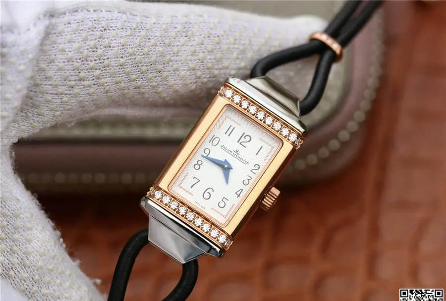Jaeger LeCoultre Reverso 3264520 MG Factory 1:1 Best Edition Replica Watch Diamond Bezel