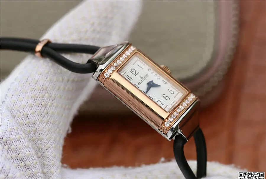 Jaeger LeCoultre Reverso 3264520 MG Factory 1:1 Best Edition Replica Watch Diamond Bezel