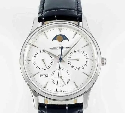 Jaeger-LeCoultre Ultra-Thin Master Q114842J White Dial VR Factory 1:1 Best Replica Watch