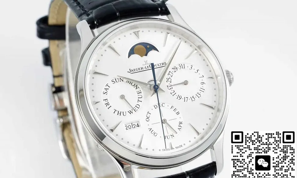 Jaeger-LeCoultre Ultra-Thin Master Q114842J White Dial VR Factory 1:1 Best Replica Watch