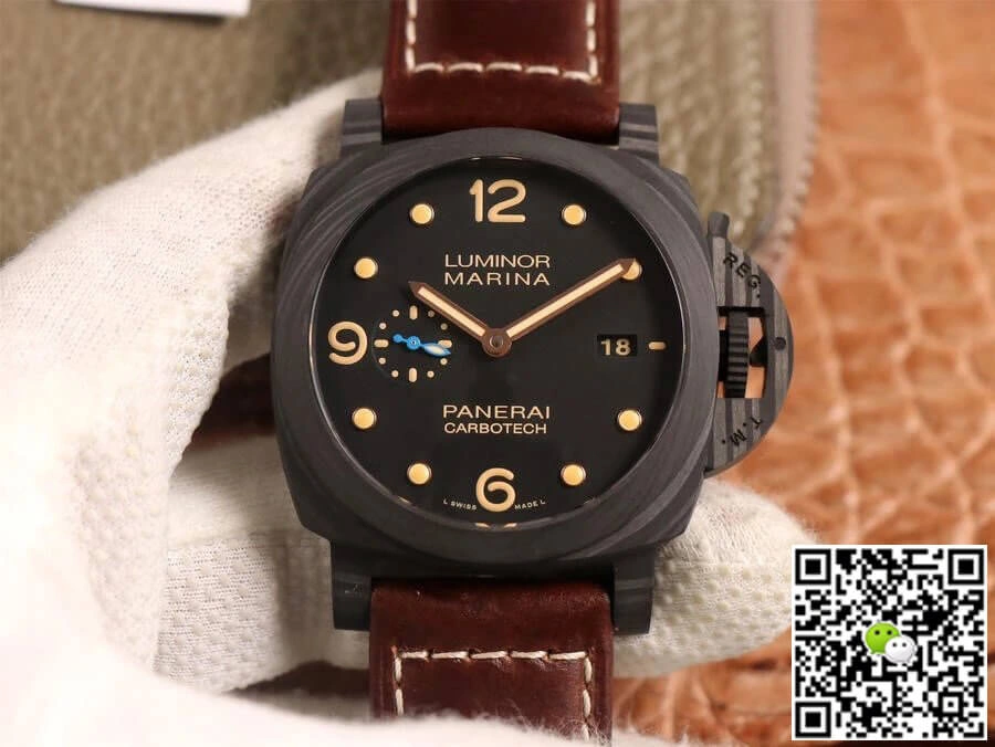 Panerai Luminor 1950 PAM00661 VS Factory 1:1 Best Edition Replica Watch Carbon Fiber Case