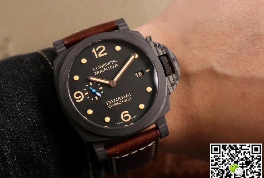 Panerai Luminor 1950 PAM00661 VS Factory 1:1 Best Edition Replica Watch Carbon Fiber Case