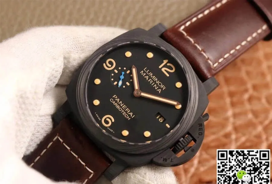 Panerai Luminor 1950 PAM00661 VS Factory 1:1 Best Edition Replica Watch Carbon Fiber Case