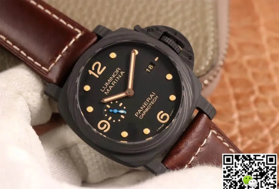 Panerai Luminor 1950 PAM00661 VS Factory 1:1 Best Edition Replica Watch Carbon Fiber Case