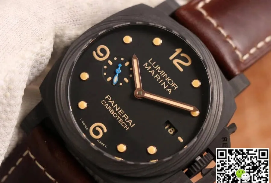 Panerai Luminor 1950 PAM00661 VS Factory 1:1 Best Edition Replica Watch Carbon Fiber Case