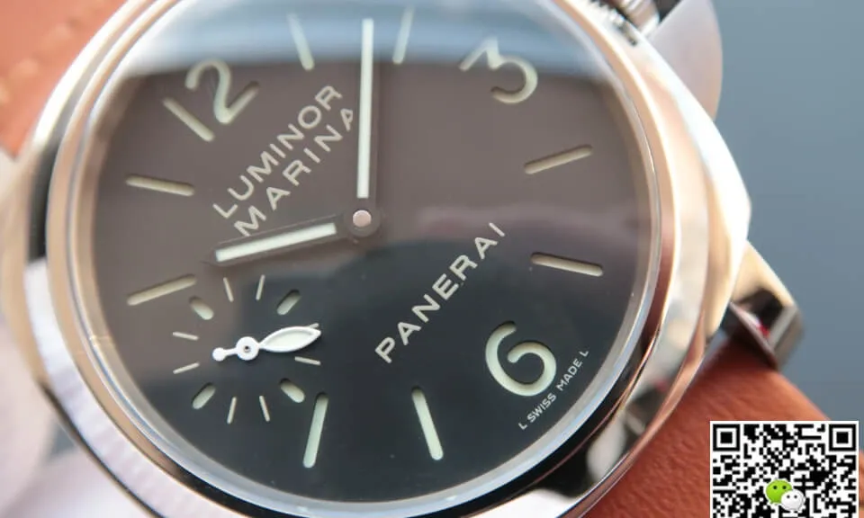 Panerai Luminor PAM 00111 VS Factory 1:1 Best Edition Replica Watch Stainless Steel Bezel