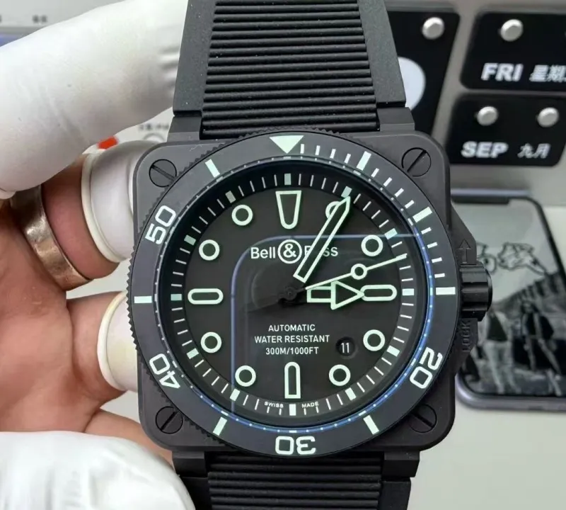 M+ Factory Bell & Ross BR03A-D-OL-CE-SRB 1:1 Best Edition Replica Watch