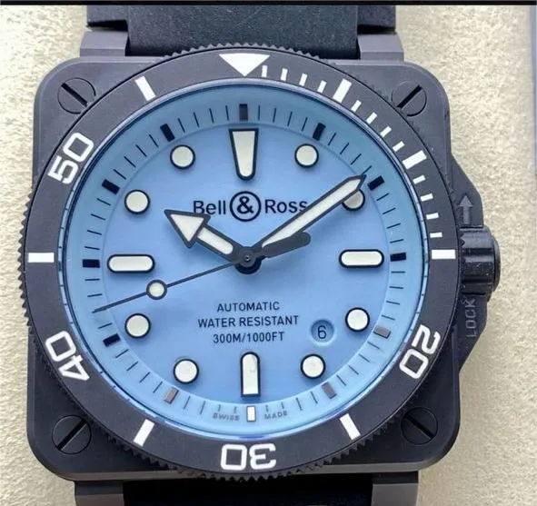 M+ Factory Bell & Ross INSTRUMENTS BR03A-D-LM-CE-SRB 1:1 Best Edition Replica Watch