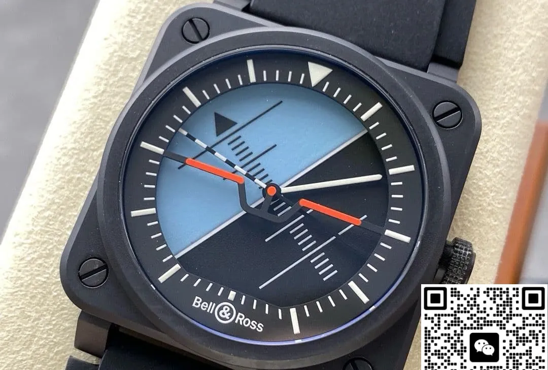 M+ Factory Bell & Ross INSTRUMENTS BR03A-HRZ-CE 1:1 Best Edition Replica Watch