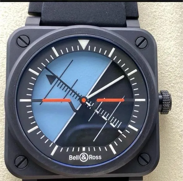 M+ Factory Bell & Ross INSTRUMENTS BR03A-HRZ-CE 1:1 Best Edition Replica Watch