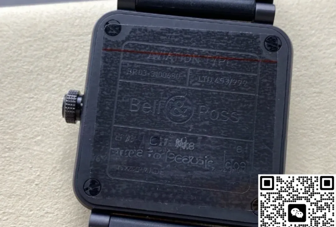 M+ Factory Bell & Ross INSTRUMENTS BR03A-HRZ-CE 1:1 Best Edition Replica Watch