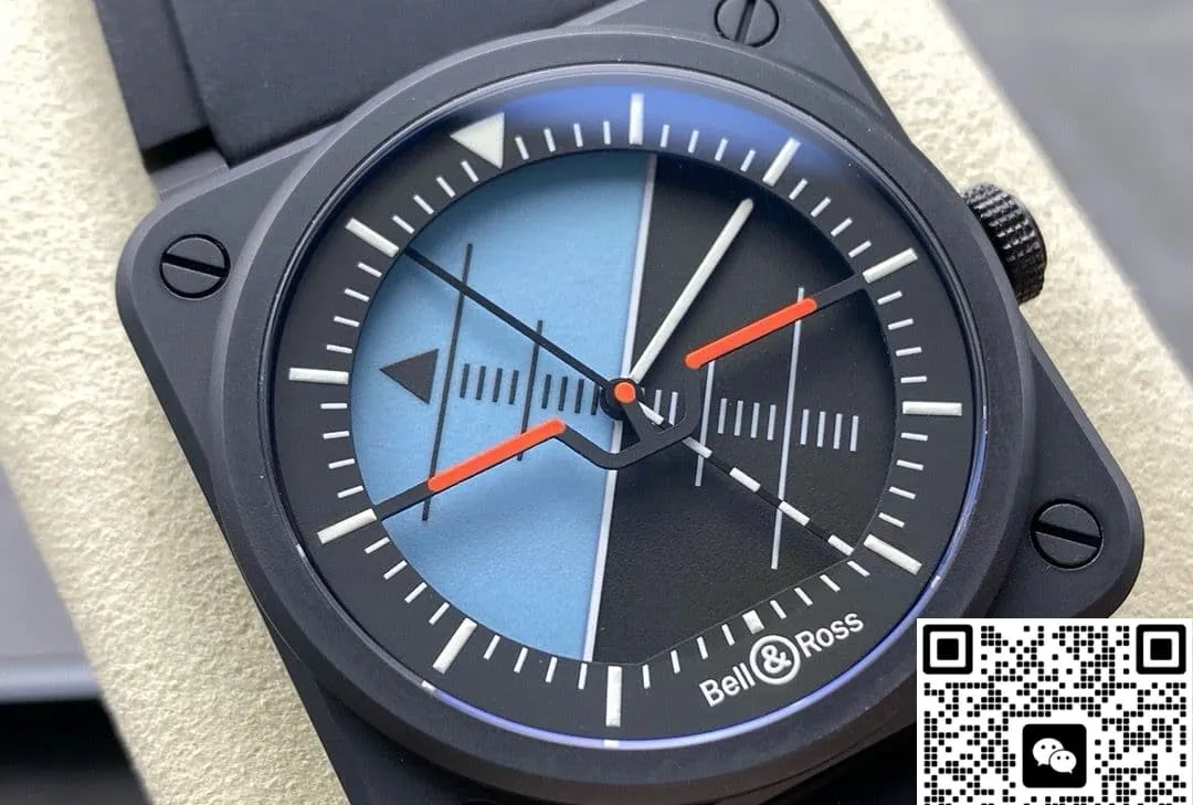 M+ Factory Bell & Ross INSTRUMENTS BR03A-HRZ-CE 1:1 Best Edition Replica Watch