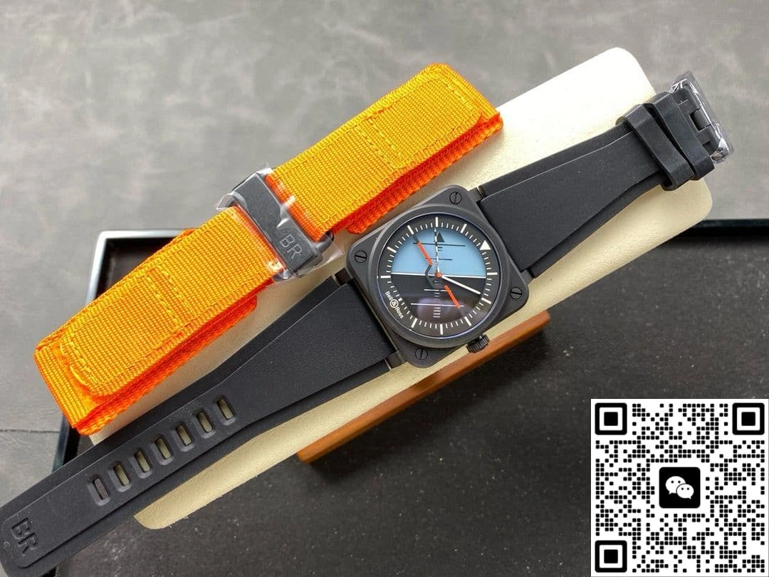 M+ Factory Bell & Ross INSTRUMENTS BR03A-HRZ-CE 1:1 Best Edition Replica Watch