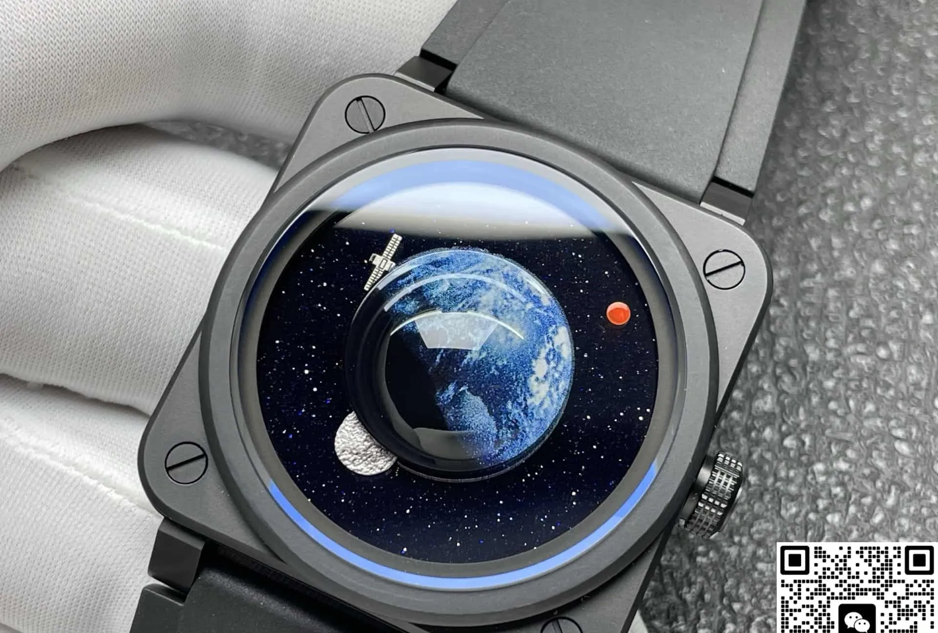 M+ Factory Bell Ross Instruments BR03A-EMM-CE-SRB 1:1 Best Edition Replica Watch