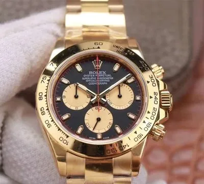 Rolex Daytona M116508-0009 Noob Factory 1:1 Best Edition Replica Watch Black Dial Swiss ETA4130