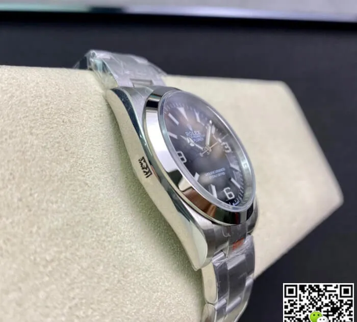 Rolex Explorer M124270-0001 36MM EW Factory 1:1 Best Edition Replica Watch Stainless Steel Strap