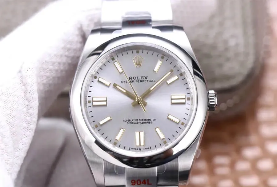 Rolex Oyster Perpetual M124300-0001 41MM EW Factory 1:1 Best Edition Replica Watch Stainless Steel Strap