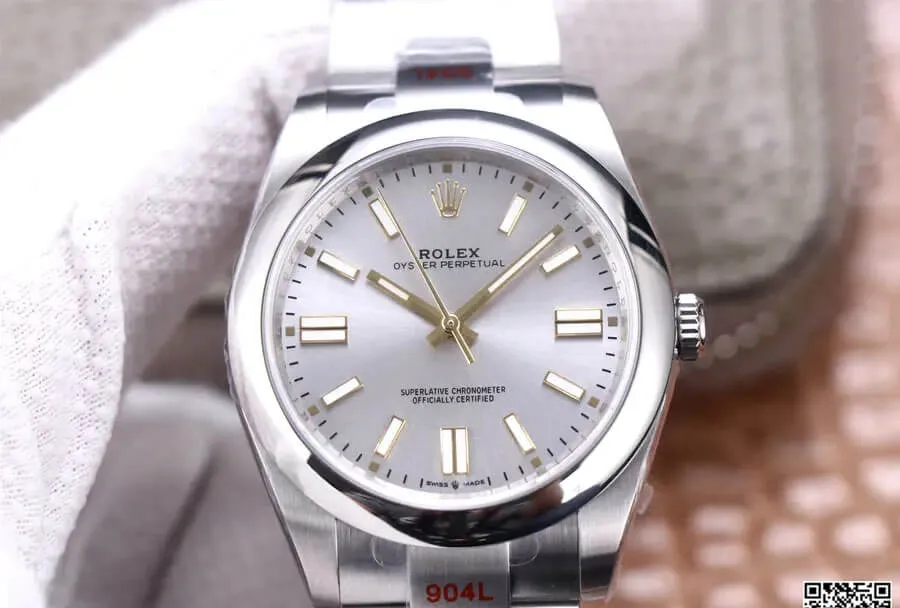 Rolex Oyster Perpetual M124300-0001 41MM EW Factory 1:1 Best Edition Replica Watch Stainless Steel Strap