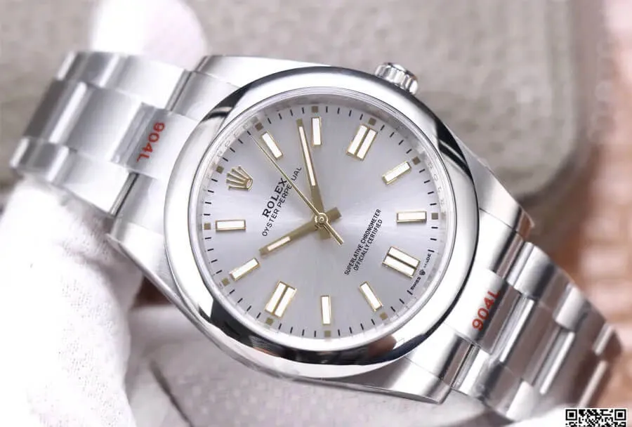 Rolex Oyster Perpetual M124300-0001 41MM EW Factory 1:1 Best Edition Replica Watch Stainless Steel Strap